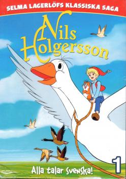 4 DVD Box Sweden SWEDISH / Nils Holgersson Selma Lagerlöf 13 Episodes NEW